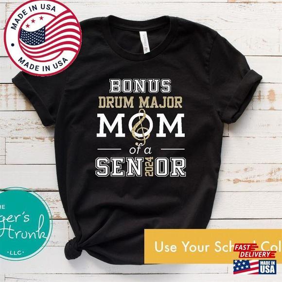 Other - School Colors Drum Major Bonus Mom Shirt Marching Band Senior Gifts